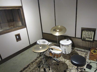 Drum recording.